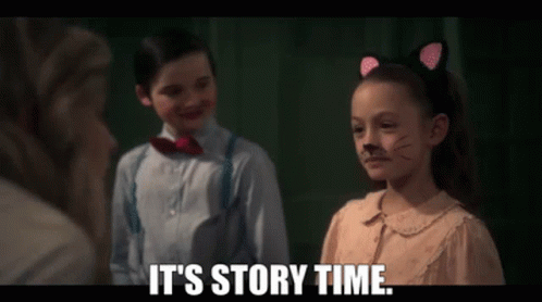 It's Story Time! Story time GIF
